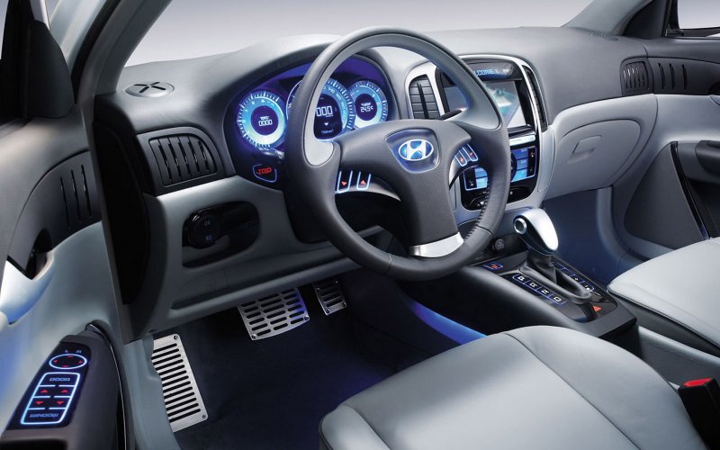 Hyundai Accent Торпедо салон