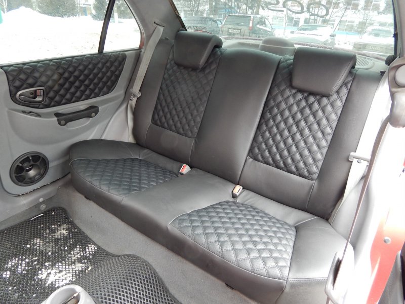 Обивка сидений Hyundai Accent