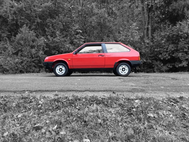 Лада 2108 красная
