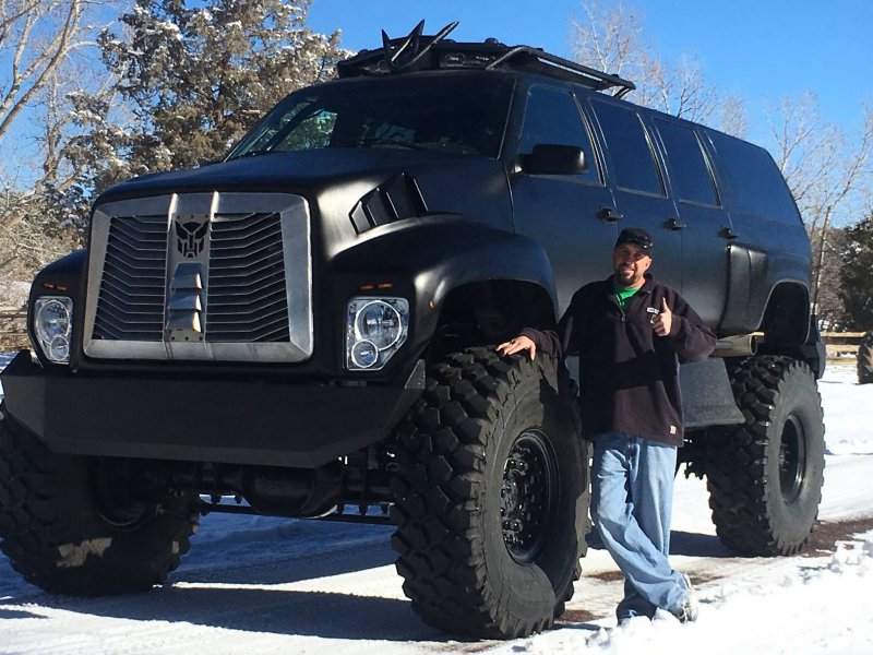 Ford f650 с Хаммером