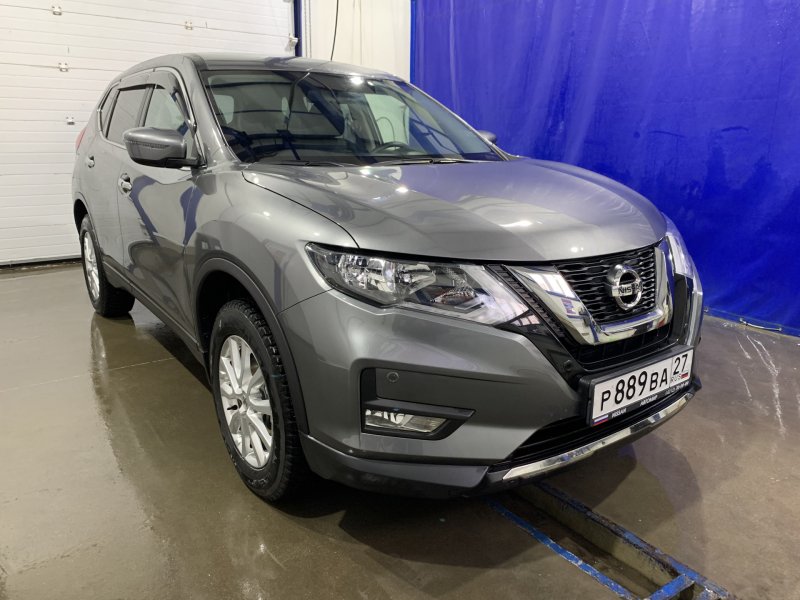 X Trail t32 серебристый