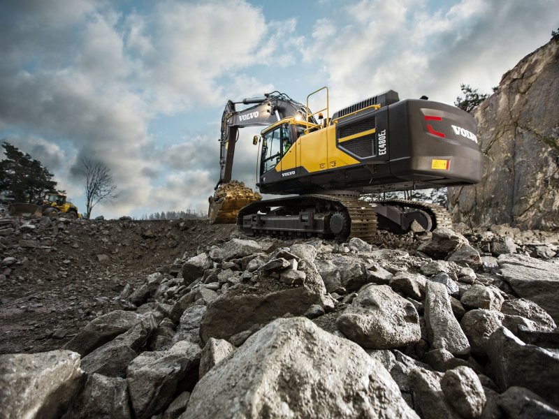 Volvo ec480dl стрела