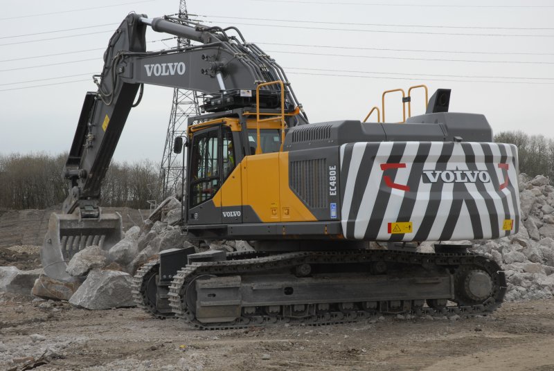 Экскаватор Volvo ec480dl