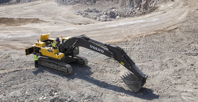 Экскаватор Volvo ec480dl