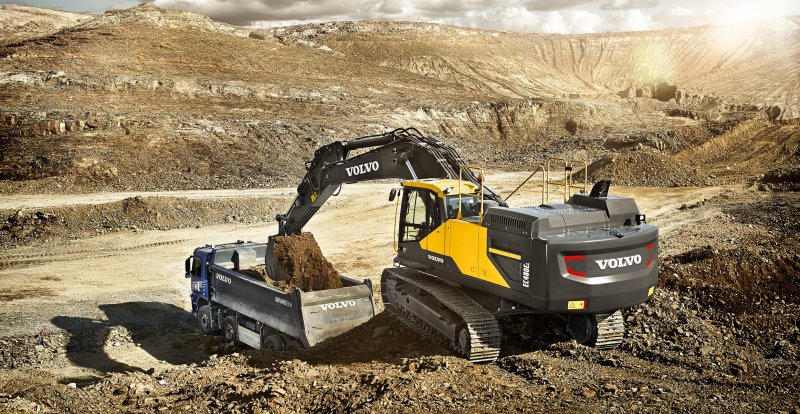 Volvo ec480dl Lightning