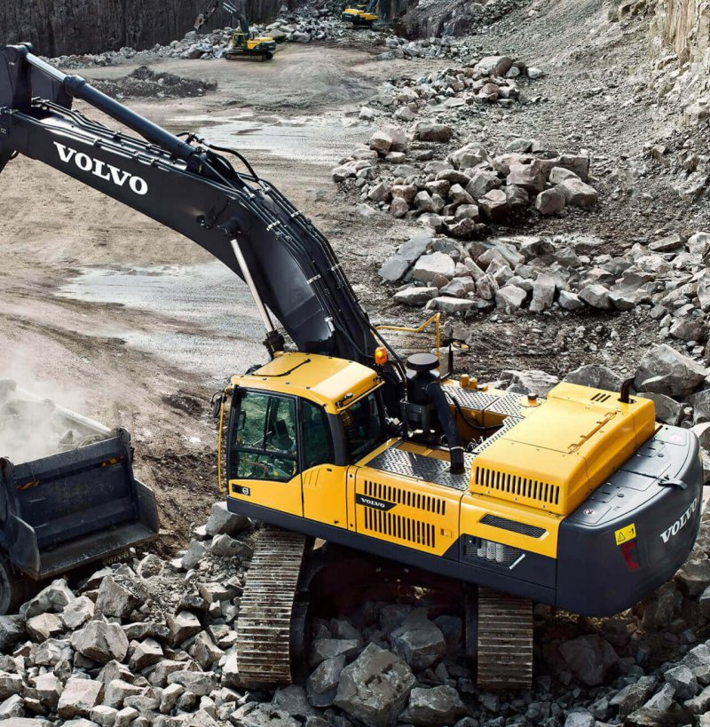 Volvo ec480dl 2012