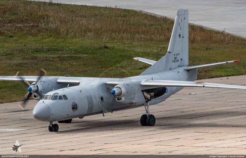 Военный самолет АН 24