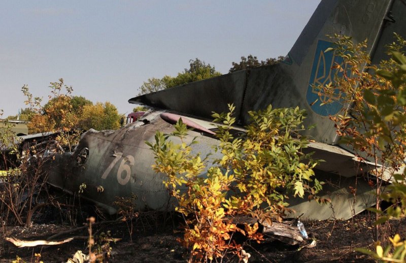 АН-24 ВВС зеленый камуфляж