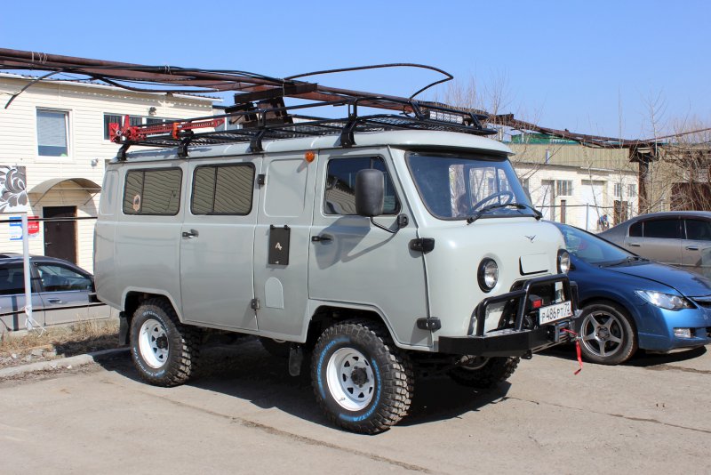 УАЗ 452 для рыбалки