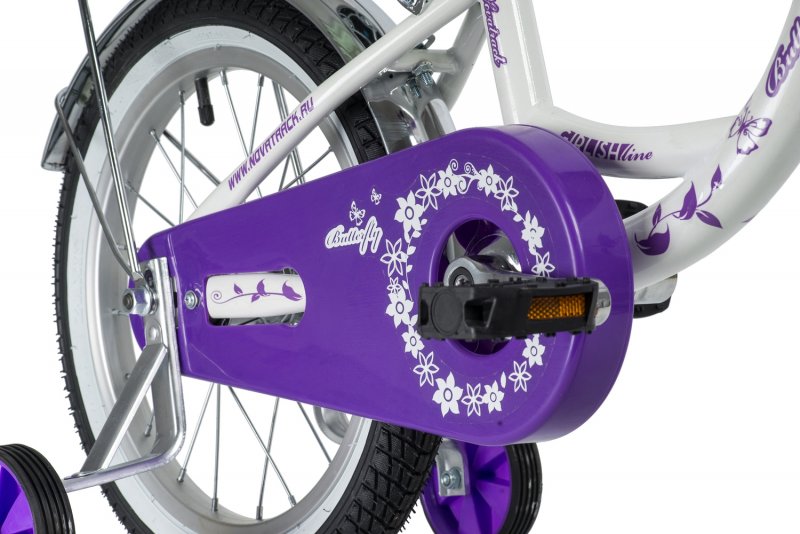 Детский велосипед Novatrack Butterfly 16