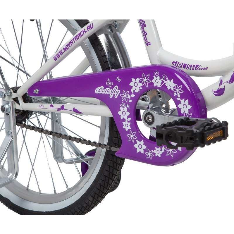 Детский велосипед Novatrack Butterfly 20