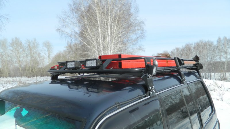 Багажник экспедиционный Mitsubishi Pajero 2