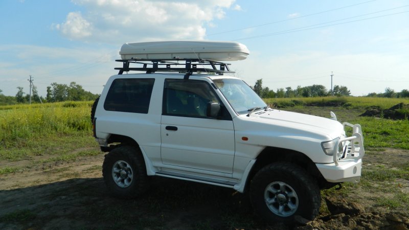 Багажник экспедиционный Mitsubishi Pajero 2