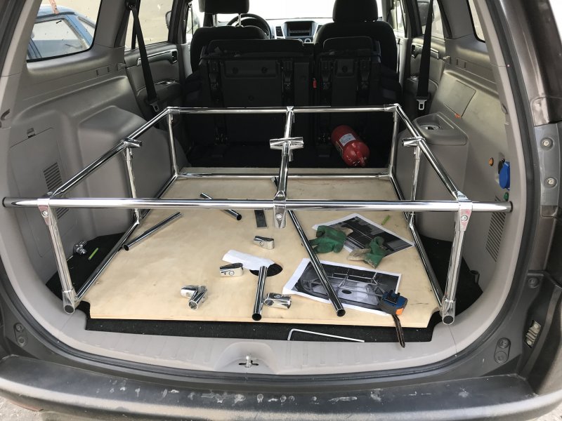 Mitsubishi Pajero Sport 2 багажник