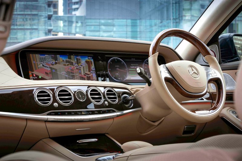 Mercedes Benz s class Interior