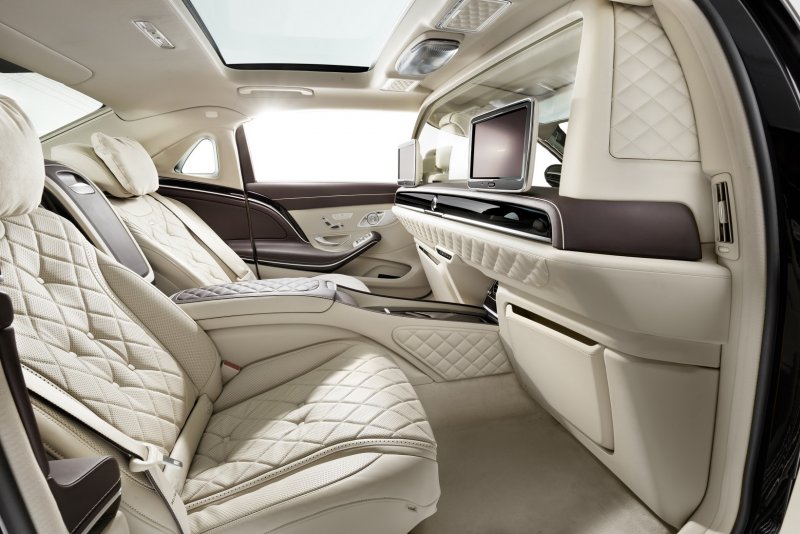 Mercedes Benz Maybach s600 салон