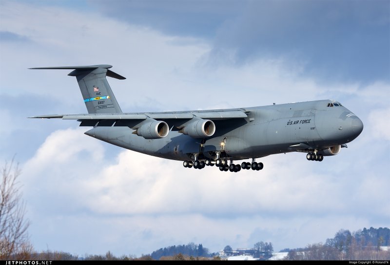 Кабина c-5b Galaxy экипаж