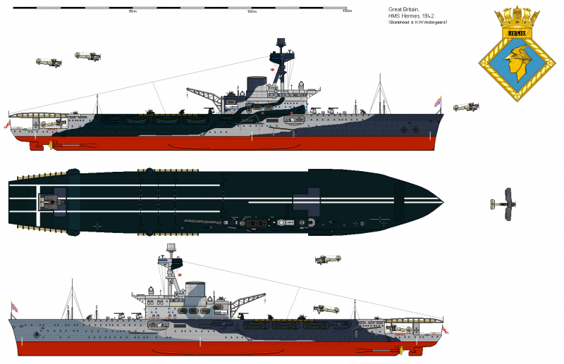 HMS Hermes 1942