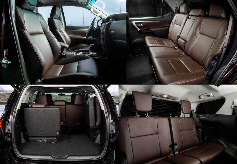 Toyota Fortuner 2017 салон