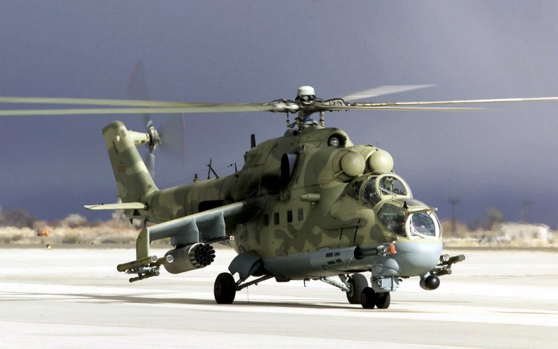 Боевой вертолёт ми-24