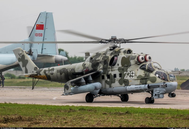 Ми-24 миротворческие силы РФ