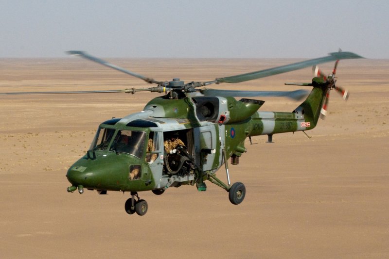 Британский вертолет Lynx