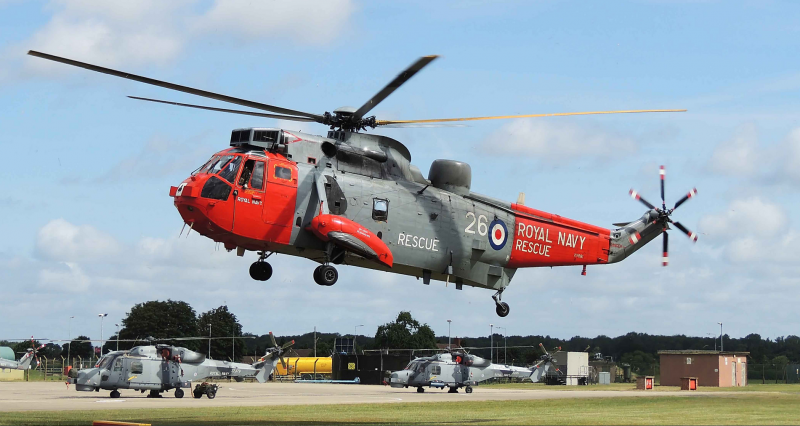 Британский военный вертолет Westland Helicopters