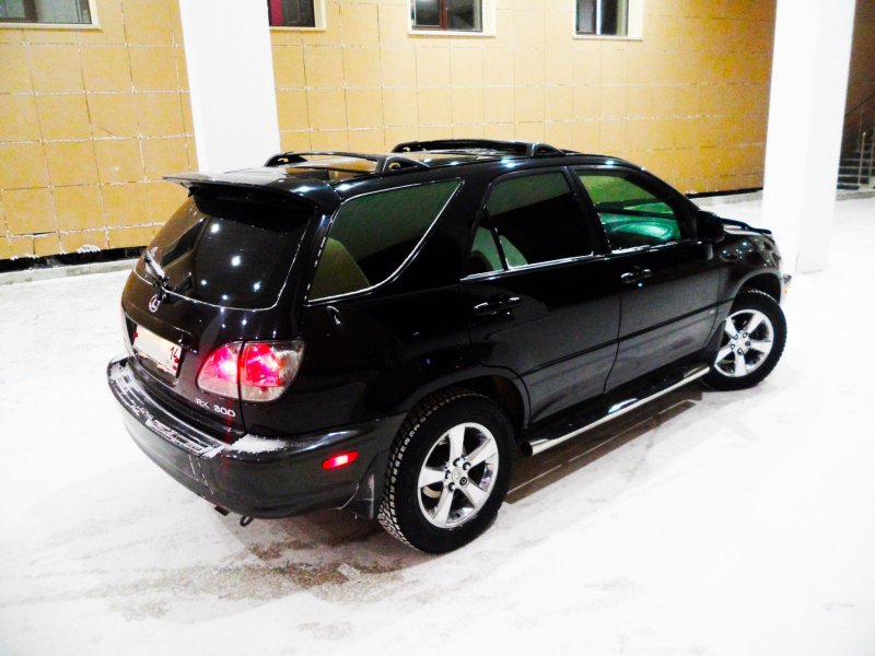 Lexus RX 300 2001 Black Tuning