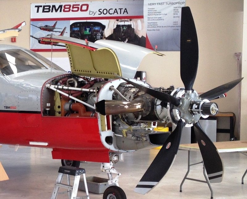 Tbm-850 Prop diameter