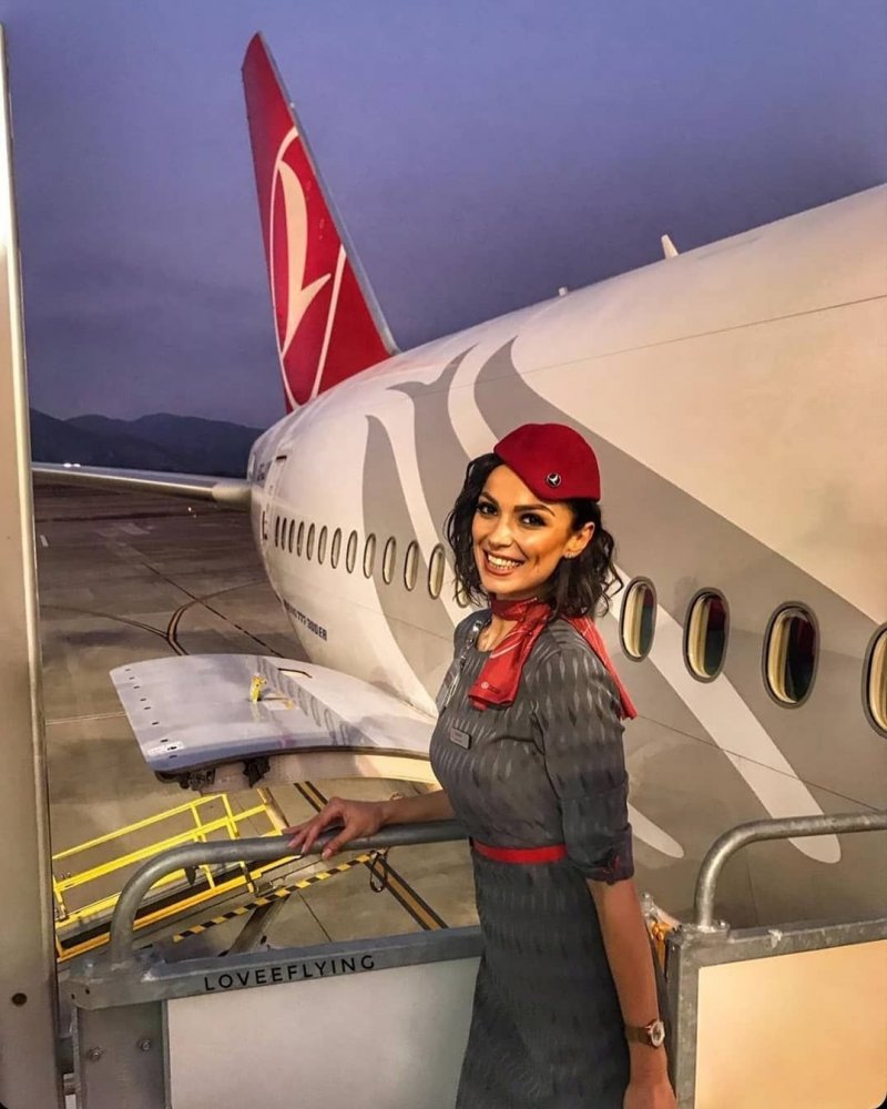 Стюардессы авиакомпании Nordwind Airlines