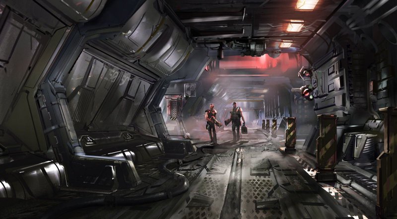 Mass Effect интерьер