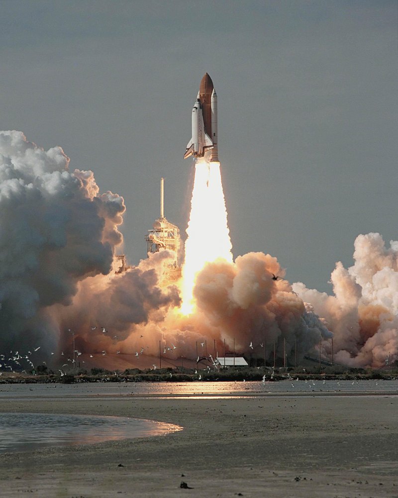 Space Shuttle старт