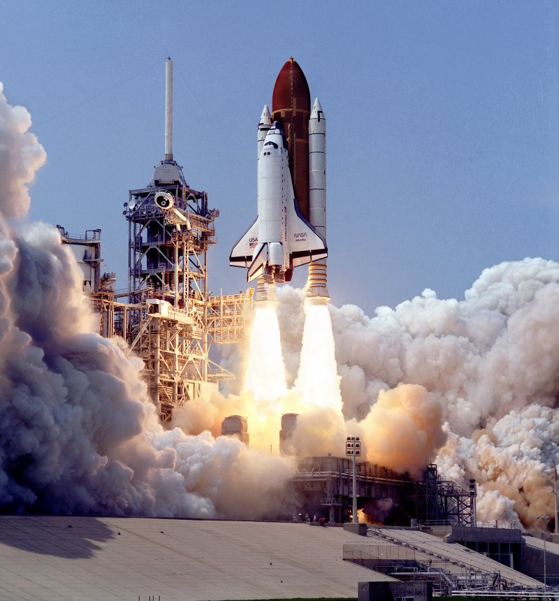 Space Shuttle Буран взлет