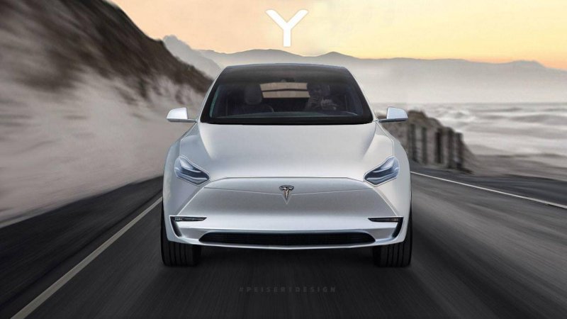Кроссовер Tesla model y