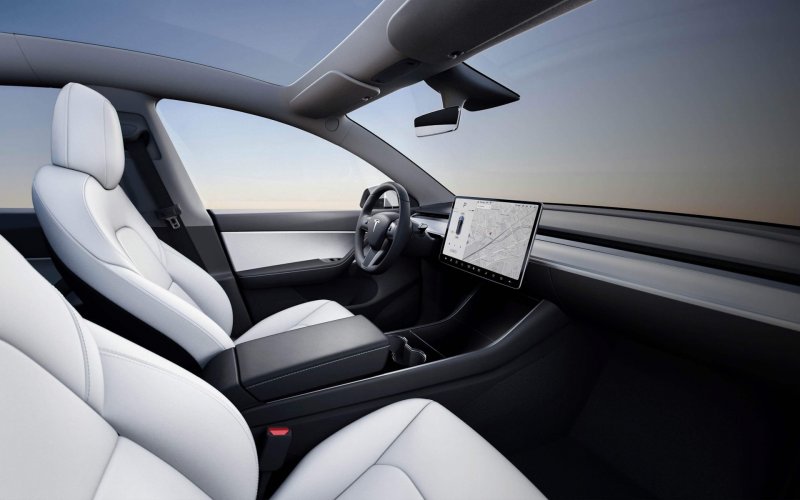 Tesla model 3 салон