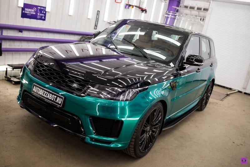 Range Rover Sport в пленке