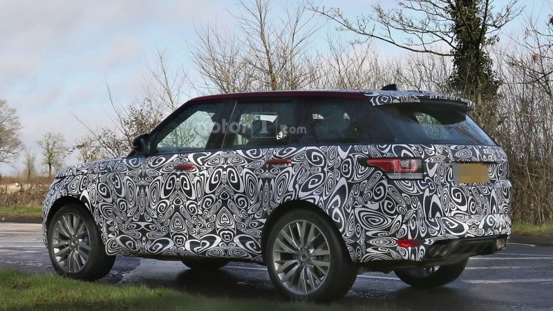 Range Rover Sport камуфляж