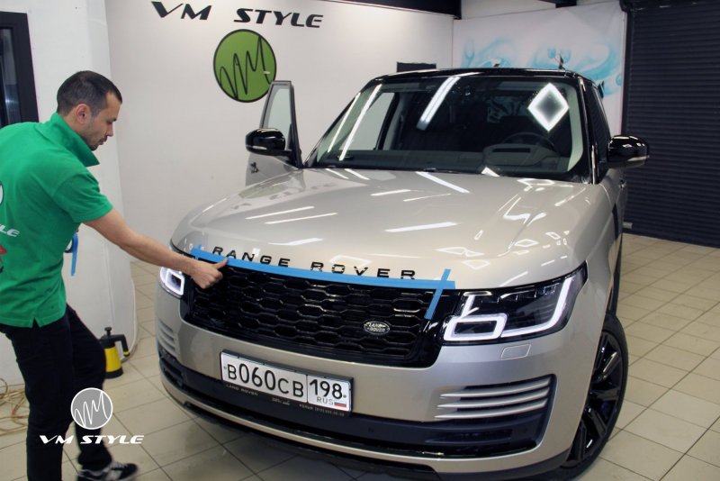 Оклейка range Rover