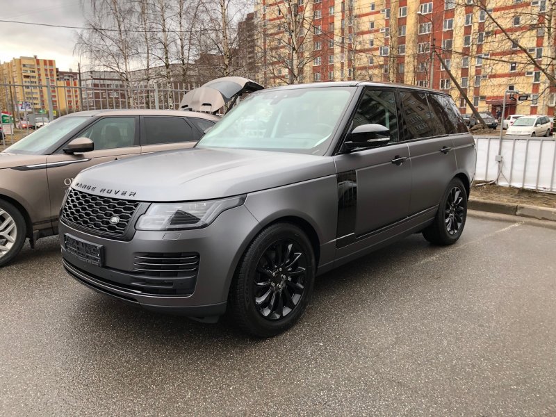 Range Rover range Rover 2020 серый
