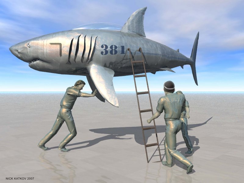 P-40 Tomahawk Art nose