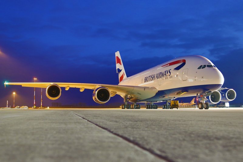 Самолет Боинг 777 Бритиш Эйрвейз