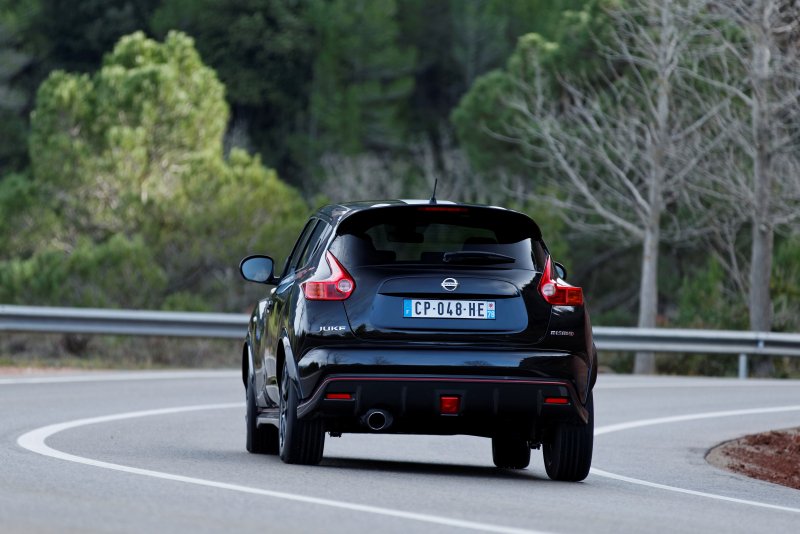 Nissan Juke 2011 сзади