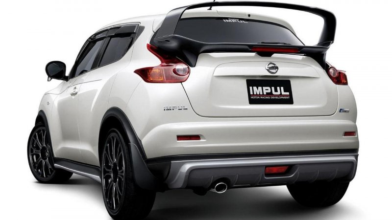 Nissan Juke сзади
