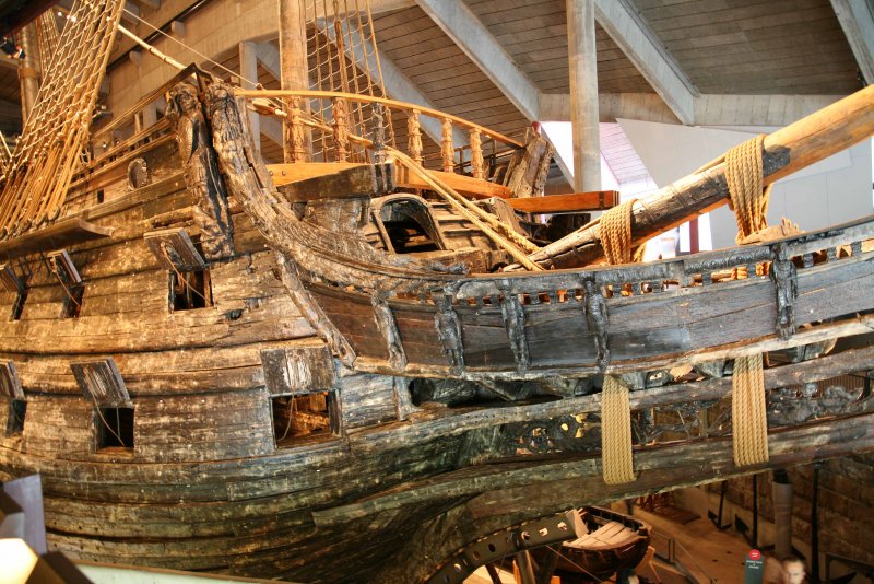 Vasa шведский Галеон внутри
