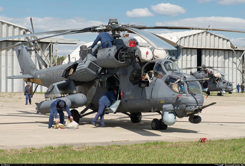 Вертолет ми-35 ВВС