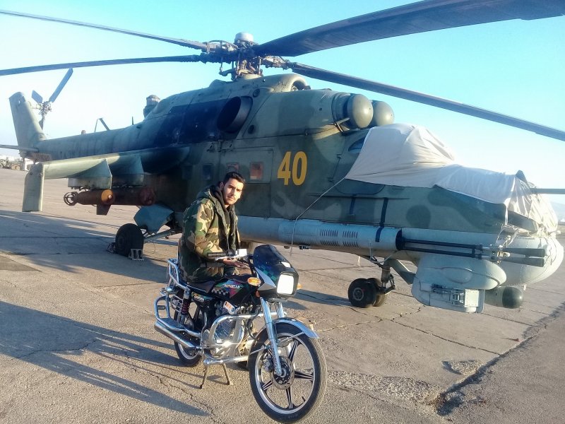 Пилоты вертолётов ВКС РФ