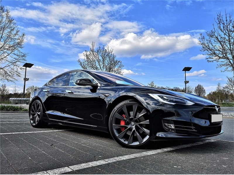 Tesla model s p100d Black
