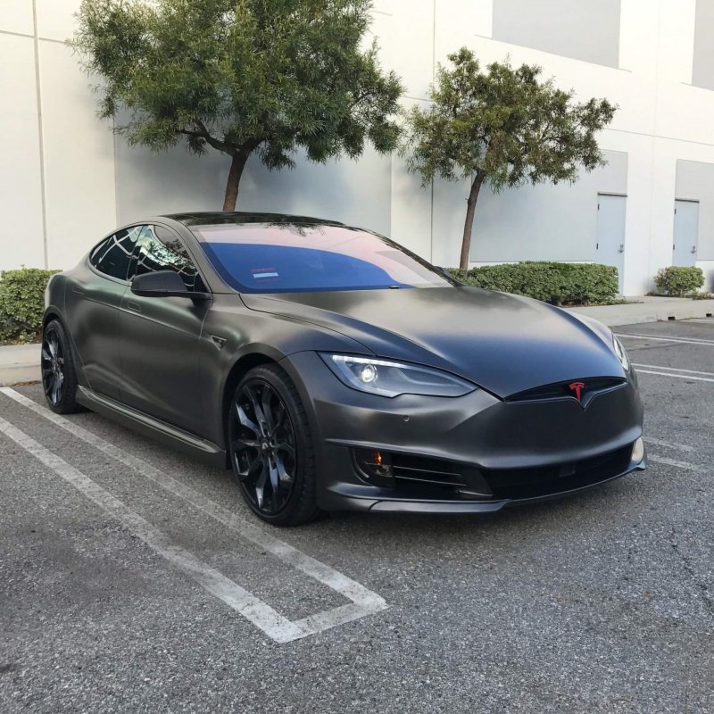 Tesla model s p100d Black