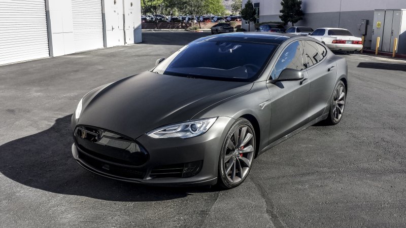 Tesla model s Black
