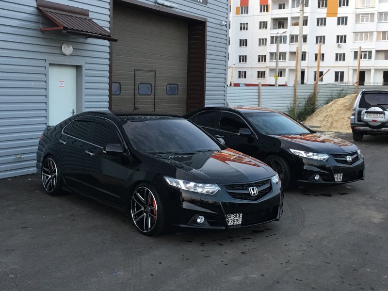 Honda Accord 8 черный